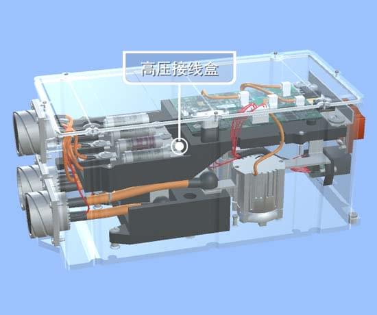 電動汽車高壓配電VR3D教學實訓軟件