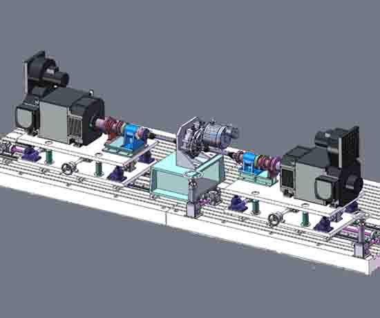 新能源汽車電驅(qū)橋試驗(yàn)臺(tái)架